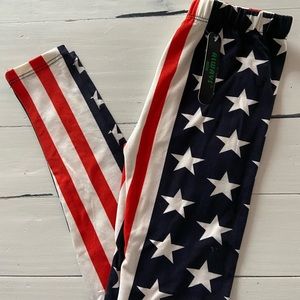 Kids size American  print leggings